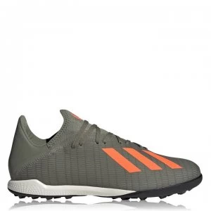 adidas X 19.3 Astro Turf Trainers - Leg Green/Orange