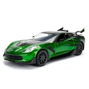 Crosshairs Corvette Stingray Transformers The Last Knight Diecast Model