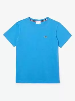 Lacoste Boys Classic Short Sleeve T-Shirt - Argentine Blue, Argentine Blue, Size 16 Years