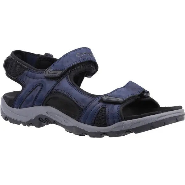 Cotswold Mens Shilton Lightweight Summer Walking Sandals UK Size 10 (EU 44) NAVY COT732-NAVY-10