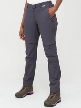 Regatta Highton Zip Off Walking Trousers - Grey