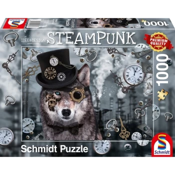 Schmidt Steampunk Wolf Jigsaw Puzzle - 1000 Pieces