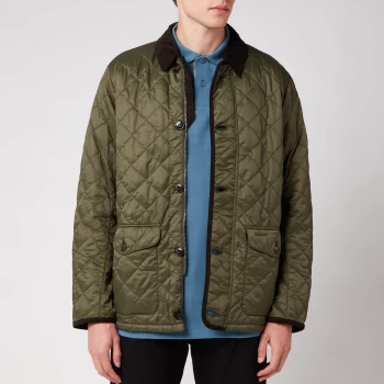 Barbour Mens Horden Quilt Jacket - Olive - M