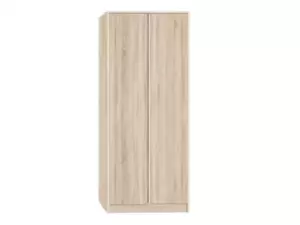 Seconique Malvern Sonoma Oak 2 Door Double Wardrobe