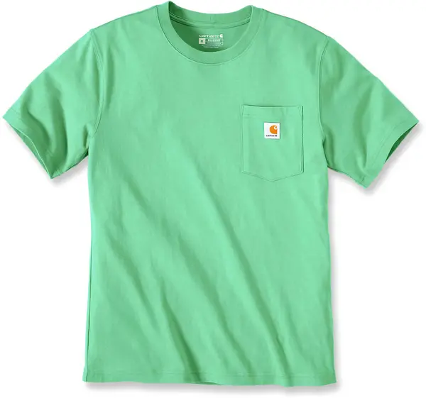 Carhartt Relaxed Fit Heavyweight K87 Pocket T-Shirt, green, Size XS