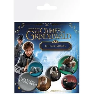 Fantastic Beasts 2 Nifflers Badge Pack