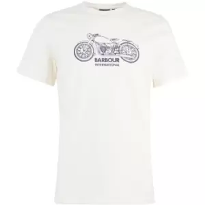 Barbour International Gear T-Shirt - White