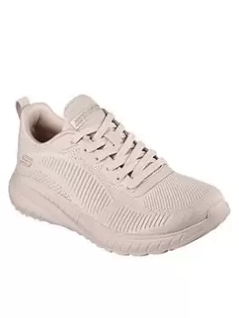 Skechers Bobs Squad Chaos Trainers, Nude, Size 5, Women