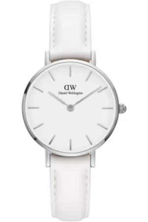 Ladies Daniel Wellington Petite 28 Bondi White Watch DW00100250