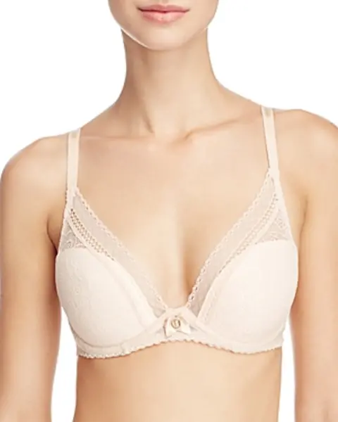 Chantelle Festivite Lace Plunge Contour Bra