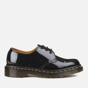 Dr. Martens Womens 1461 Patent Lamper 3-Eye Shoes - Black - UK 5