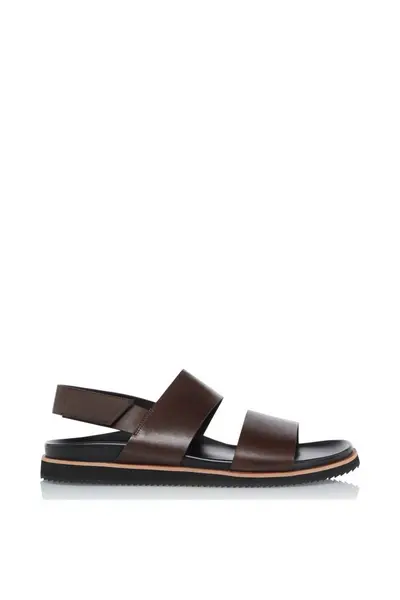 Dune London 'Idda' Leather Sandals Brown