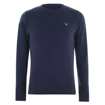 Gant Original Crew Neck Sweatshirt - Blue