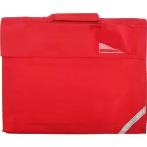 Quadra - Junior Book Bag - 5 Litres (Pack of 2) (One Size) (Bright Red)