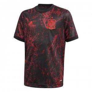 adidas Spain Pre Match Shirt 2020 Junior - Black