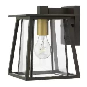 Outdoor IP44 Wall Light Buckeye Bronze LED E27 100W d01505