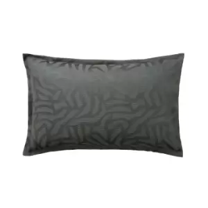 Nalu Nicole Scherzinger Makia Oxford Pillowcase, Charcoal