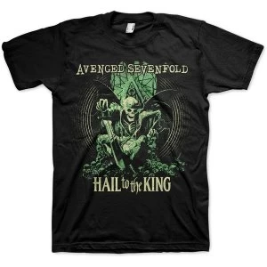 Avenged Sevenfold - Hail to the King En Vie Unisex XX-Large T-Shirt - Black