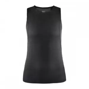 Craft Womens/Ladies Pro Dry Sleeveless Base Layer Top (L) (Black)