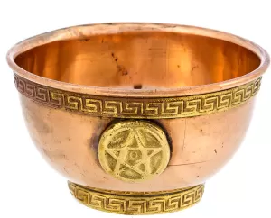 Pentagram Copper Bowl (Small)