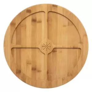 5five Bamboo Revolving Serving Appetiser Tray