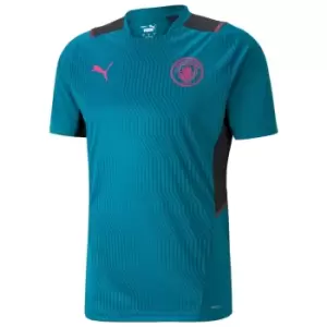 2021-2022 Man City Training Shirt (Ocean Depths)