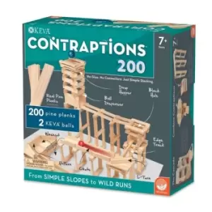 KEVA Contraptions - 200 Plank Building Set