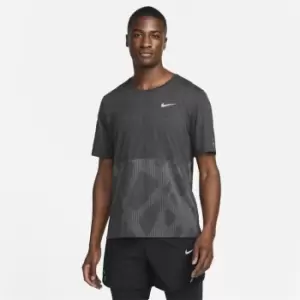 Nike Dri-FIT Run Division Mens Short-Sleeve Running Top - Black