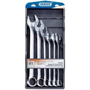 Draper Hi-Torq Metric Combination Spanner Set (6 Piece)