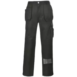 Portwest Mens Slate Holster Work Trousers (XL R) (Black)