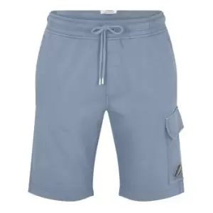 CP COMPANY Lens Fleece Shorts - Purple