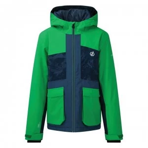 Dare2B Esteem Waterproof Ski Jacket - VivGrn/DkDen