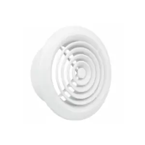 Manrose 150mm Internal Circular Grille - White