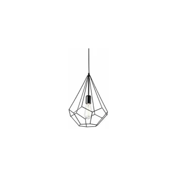 Ideal Lux Lighting - Ideal Lux Decorative Wire Frame Pendant Copper, E27