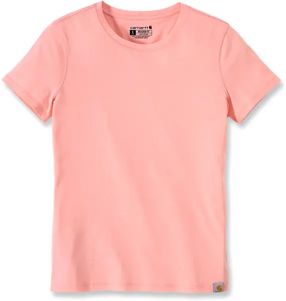 Carhartt Relaxed Fit Lightweight Crewneck Ladies T-Shirt, pink, Size S for Women