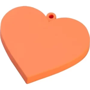 Nendoroid More Face Parts Case for Nendoroid Figures Heart Orange Version