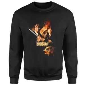 Harry Potter Chamber Of Secrets Sweatshirt - Black - M - Black