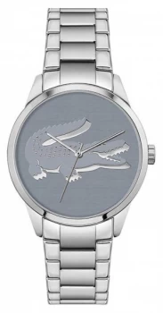 Lacoste Ladycroc Stainless Steel Bracelet Blue Dial Watch