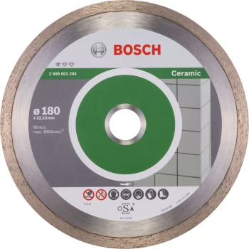 Bosch Diamond Cutting Disc for Ceramic , Porcelain and Stone 180mm