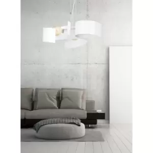 Emibig Eos White Pendant Ceiling Light 3x E27