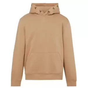 Calvin Klein Jeans Jacquard Hoodie - Brown