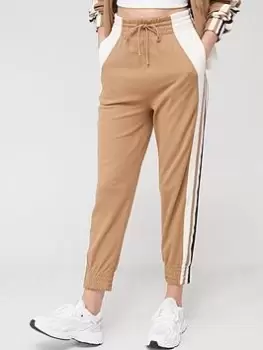 BOSS Econita Track Pant - Beige, Beige Size M Women