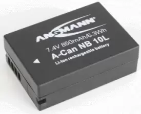 Ansmann A-CAN NB 10L Lithium-Ion (Li-Ion) 850 mAh