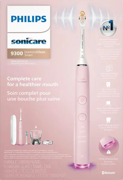 Philips Sonicare HX9307/08 DiamondClean Rose Gold Sonic Electric Toothbrush