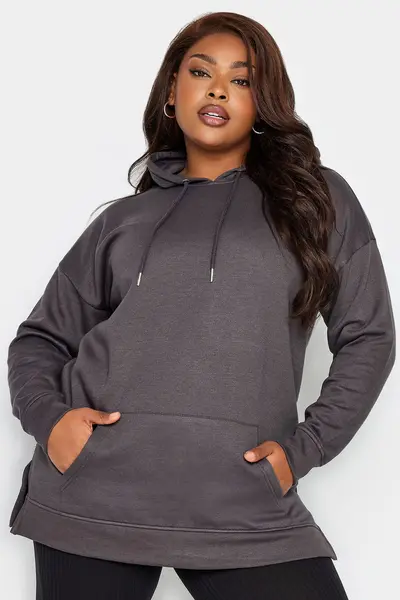 Yours Overhead Hoodie Grey