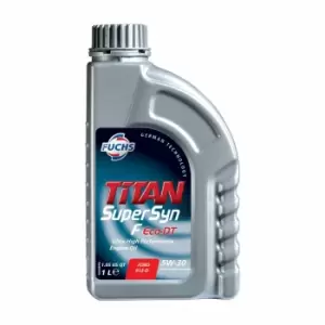 FUCHS TITAN SUPERSYN F ECO-DT 5W-30 ENGINE OIL LUBRICANT 1 LITRE ACEA A1/B1