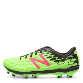 New Balance Visaro Pro FG Football Boots - Lime/Pink