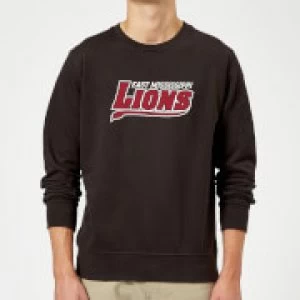 East Mississippi Community College Lions Script Logo Sweatshirt - Black - XXL