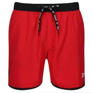 Reebok Yate Swim Shorts Mens - Red