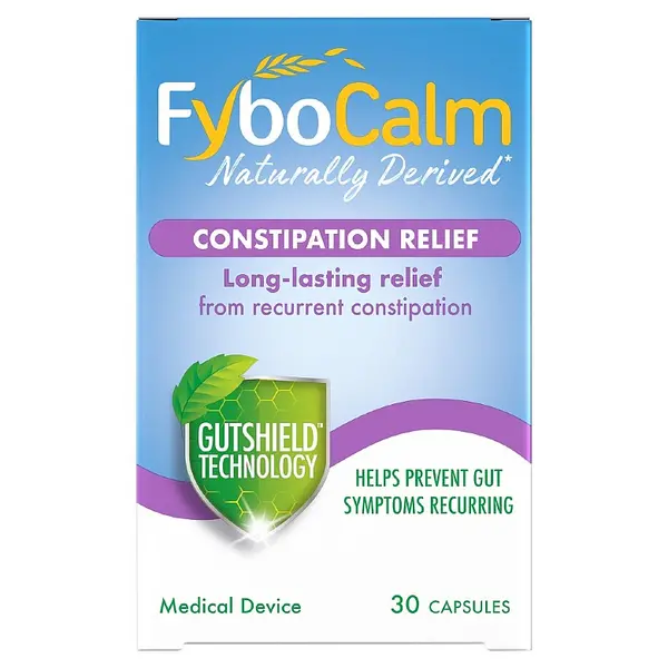 Fybocalm Constipation Relief Capsules 30